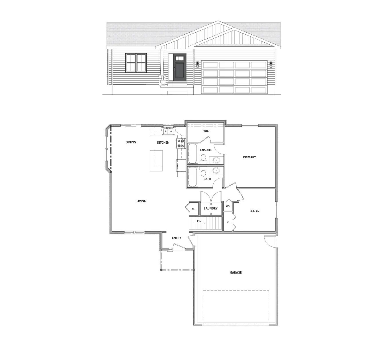 The Andre floor plan